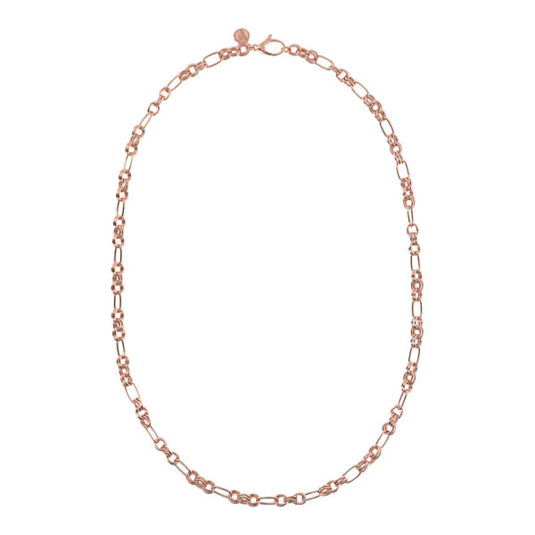 Alternate Oval Chain Necklace - BRONZALEUR NECKLACE ALL