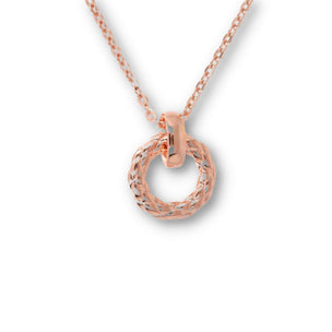 Bronzallure Purezza Circle Pendant Necklace 61cm - Jewelry