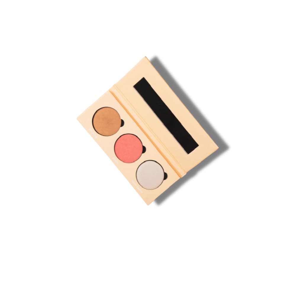 BRONZER BLUSH & HIGHLIGHTER GLOW PALETTE - All MAKEUP