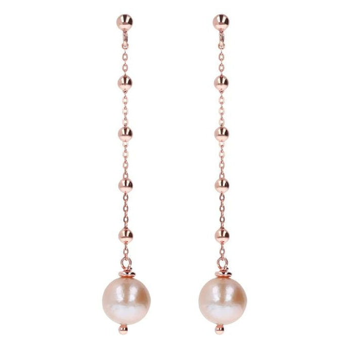 Delicate Pearl Drop Earrings - BRONZALEUR EARINGS ALL