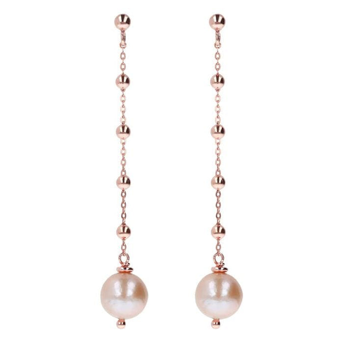 Delicate Pearl Drop Earrings - BRONZALEUR EARINGS ALL