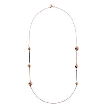 Load image into Gallery viewer, Golden Rose Spheres Necklace - BRONZALEUR NECKLACE ALL
