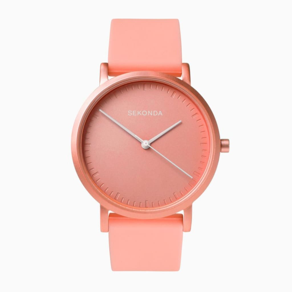 MINIMAL Sekonda Palette Ladies Watch | Light Pink Case &