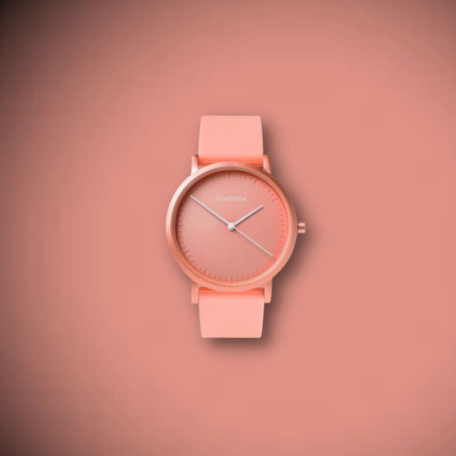 MINIMAL Sekonda Palette Ladies Watch | Light Pink Case &