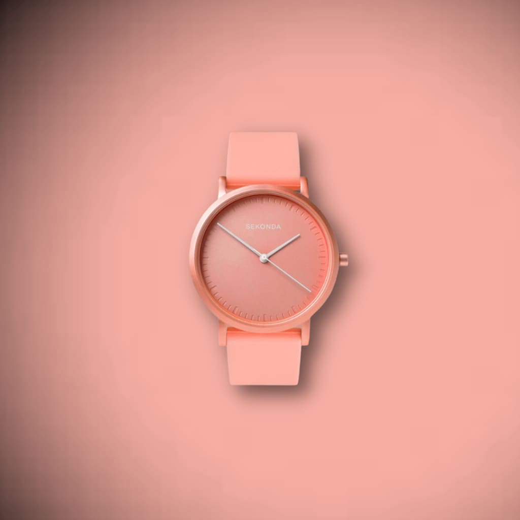 MINIMAL Sekonda Palette Ladies Watch | Light Pink Case &