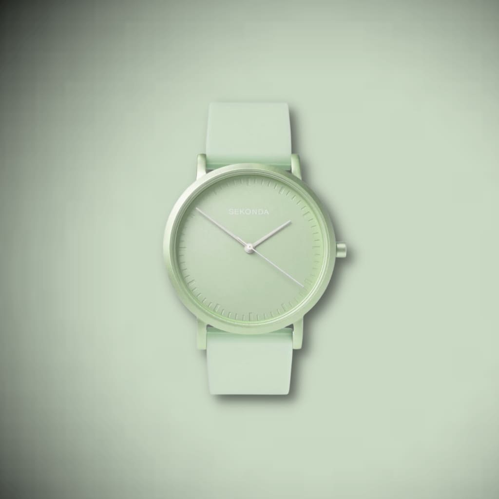 MINIMAL Sekonda Palette Ladies Watch | Light Sage Case &