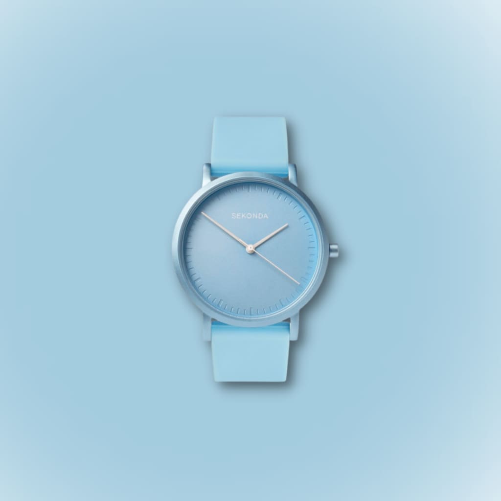 MINIMAL Sekonda Palette Ladies Watch | Sky Blue Case &