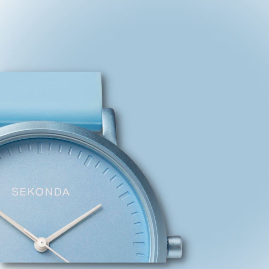 MINIMAL Sekonda Palette Ladies Watch | Sky Blue Case &