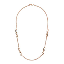 Load image into Gallery viewer, Oval Details Chanel Necklace - BRONZALEUR NECKLACE ALL
