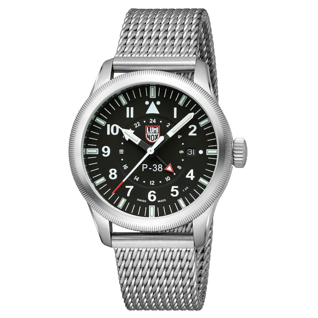 P38 LIGHTNING® Stainless Steel 42mm Men’s Watch - XA.9522 -