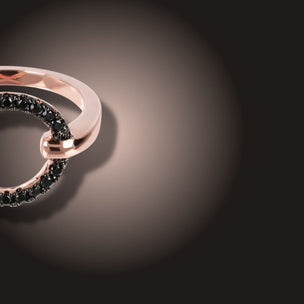 Pavé Circle Ring - Rings ALL RINGS