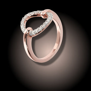 Pavé Circle Ring - Rings ALL RINGS