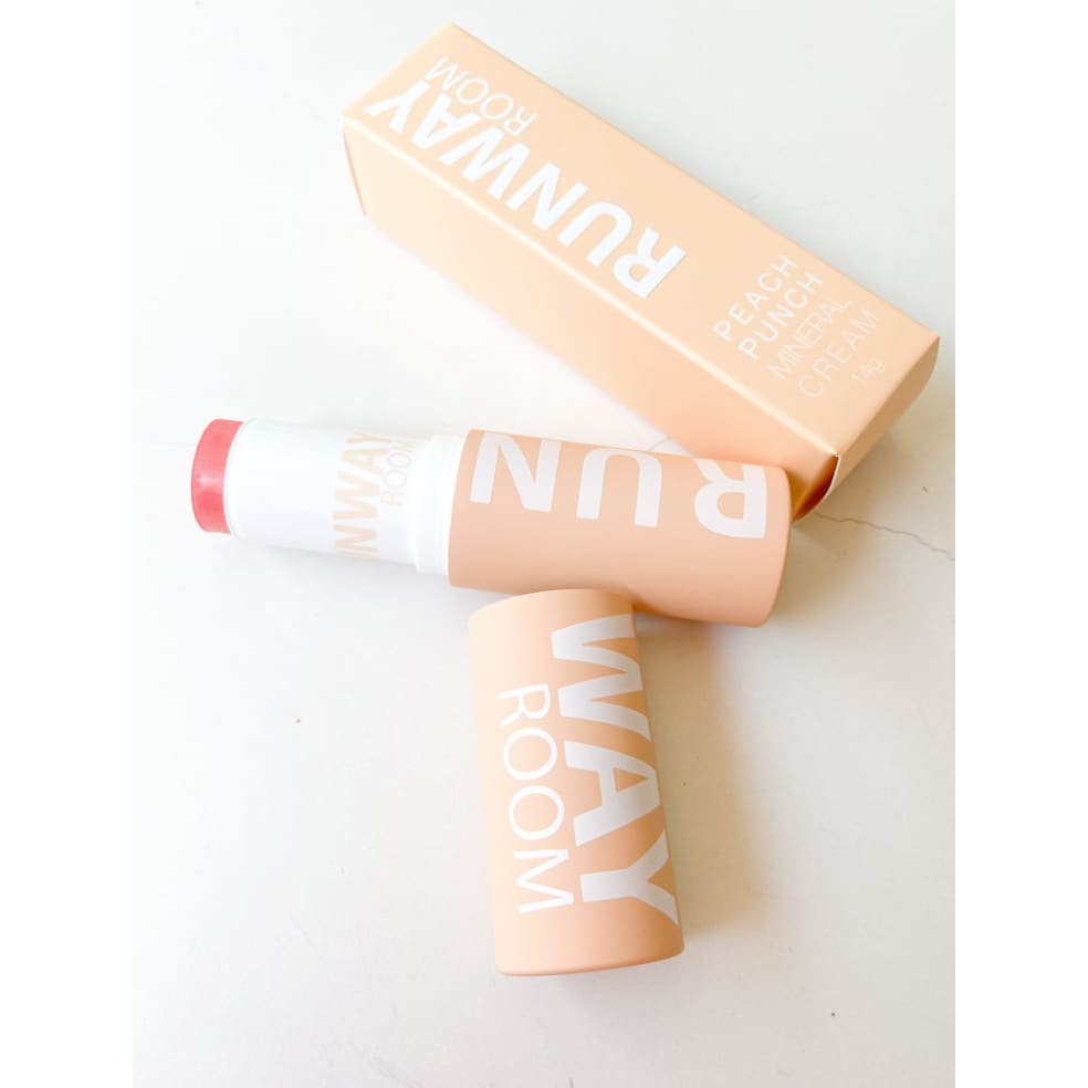 PEACH PUNCH MINERAL CREAM STICK - LIP FACE MAKEUP