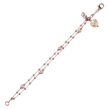 Load image into Gallery viewer, Pearl Rosary Bracelet - NECKLACE ALL NECKLACES
