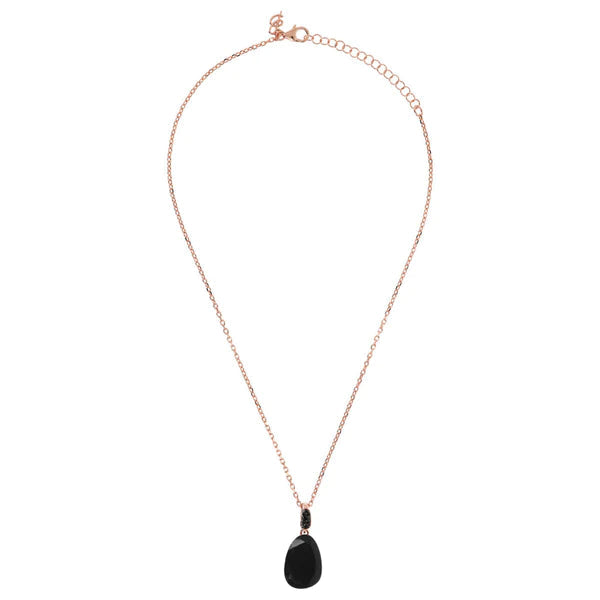 Preziosa Necklace with Natural Stone and Cubic Zirconia -