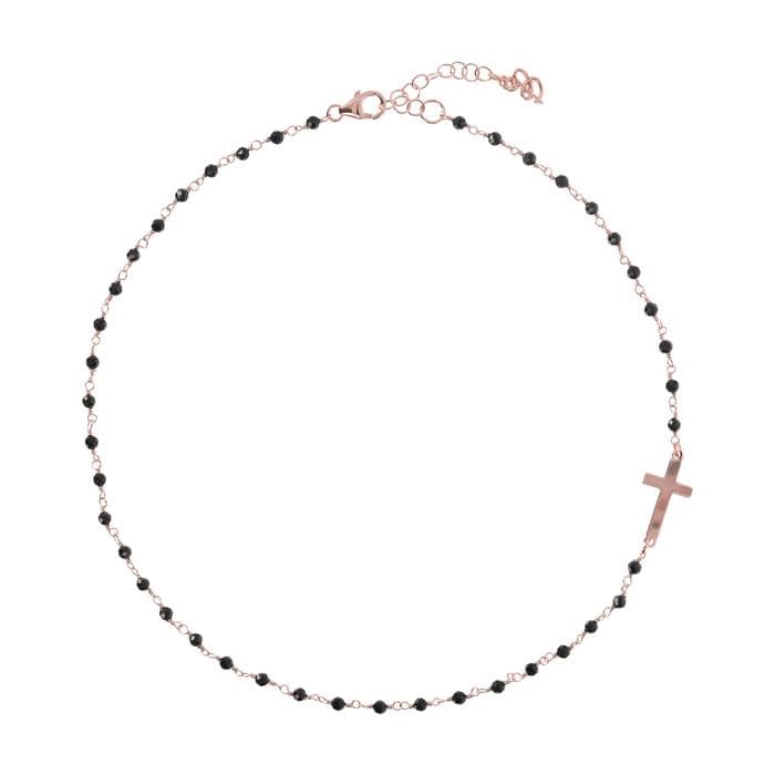 Rosary Necklace with Cross - BRONZALEUR NECKLACE ALL