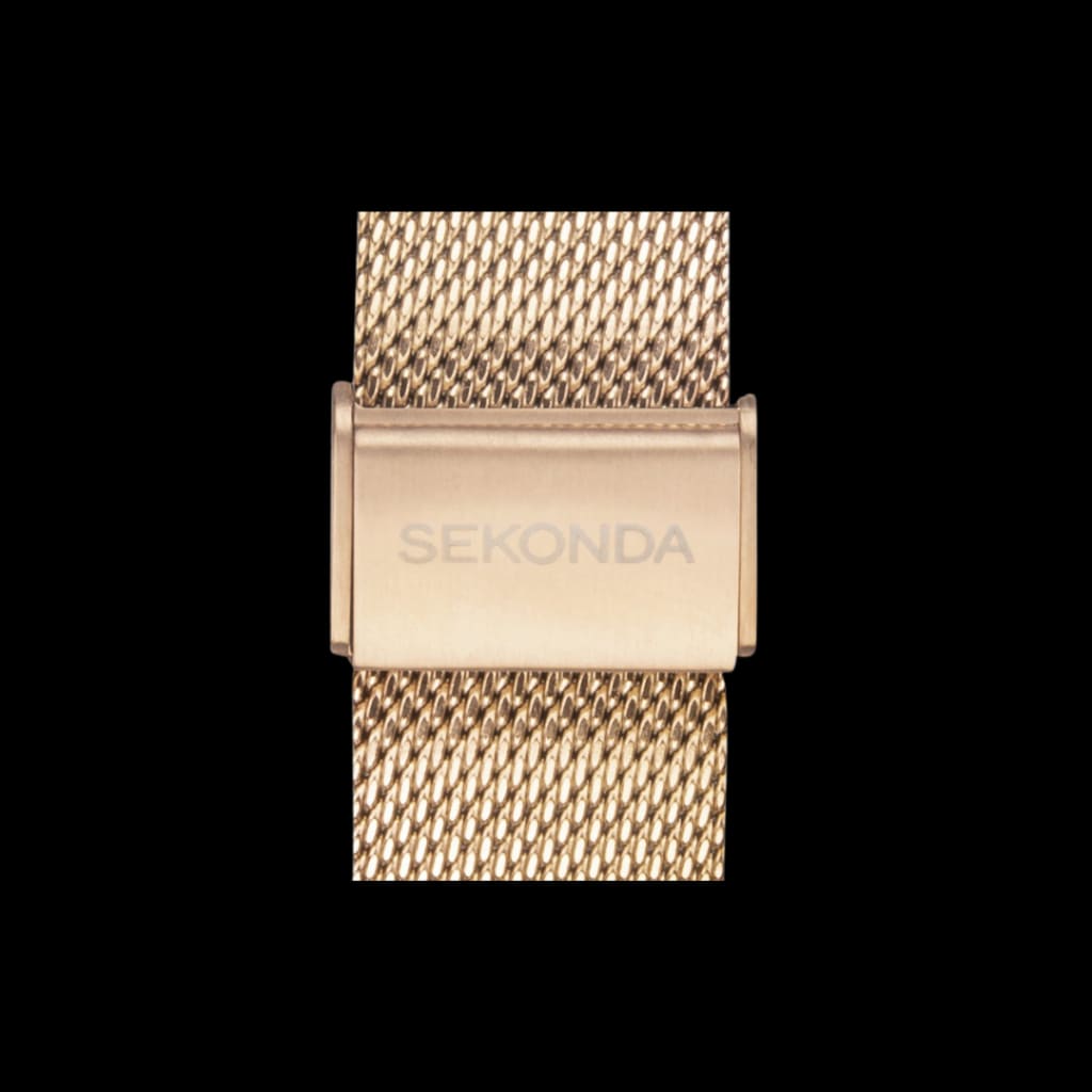 Sekonda Flex Smartwatch | Rose Gold Case & Mesh Strap |