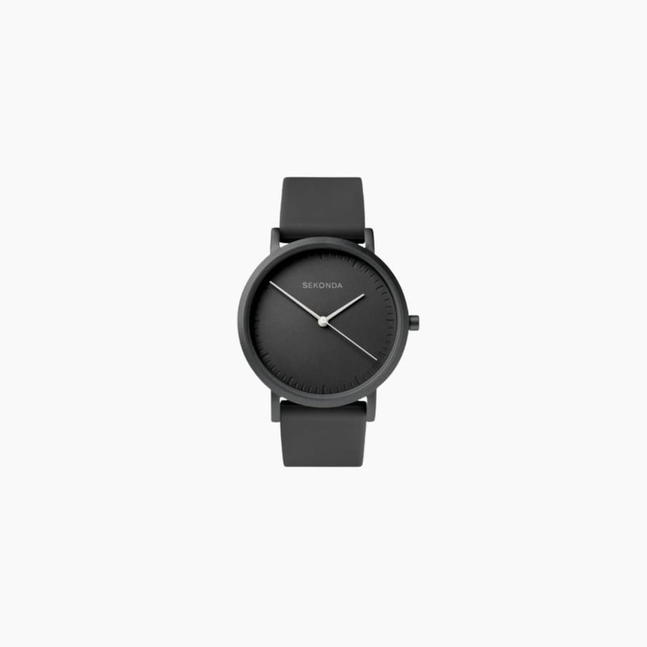 Sekonda Palette Ladies Watch | Black Case & Silicone Strap