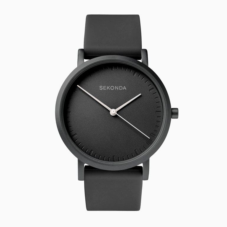 Sekonda Palette Ladies Watch | Black Case & Silicone Strap