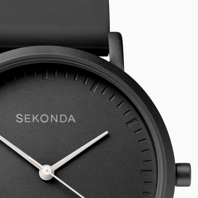 Sekonda Palette Ladies Watch | Black Case & Silicone Strap