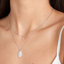 Load image into Gallery viewer, Silver Star Kyoto Opal Pendant Necklace - NECKLACE ANIA HAE
