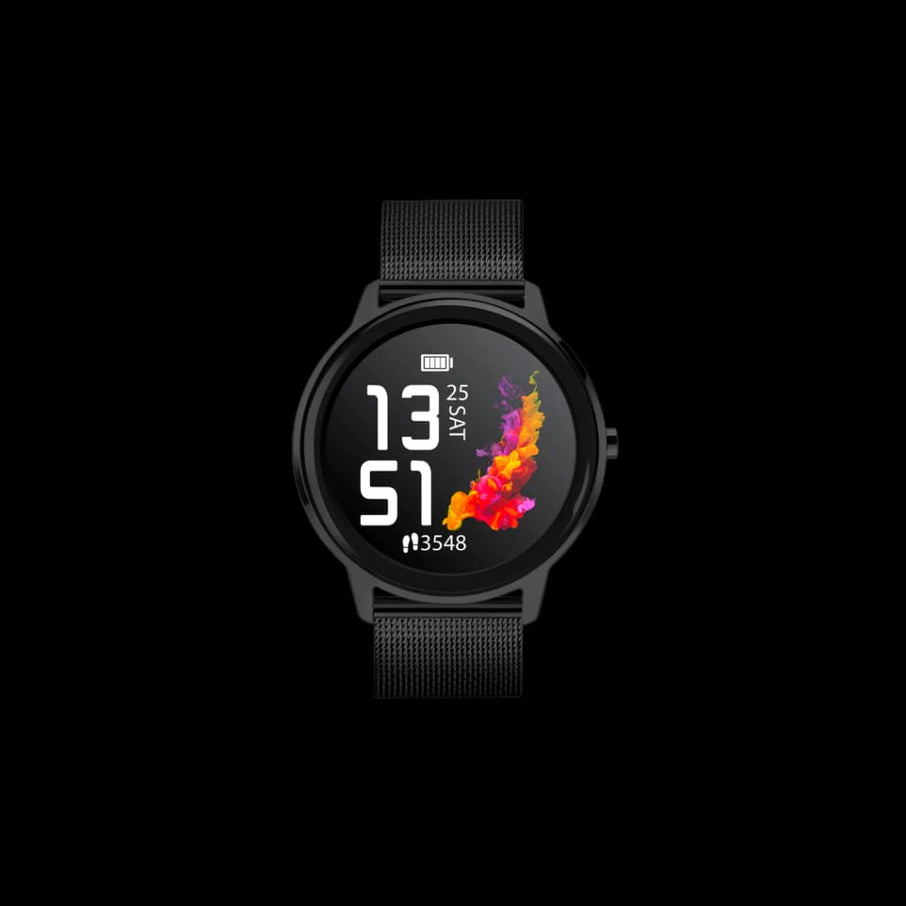 SMART Sekonda Flex Smartwatch | Black Case & Mesh Strap |