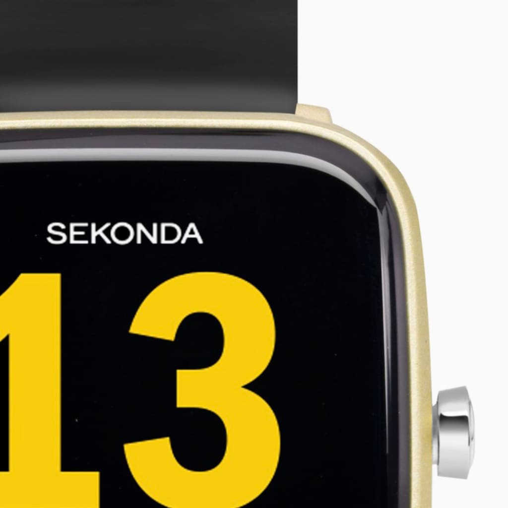 SMART Sekonda Motion Smart Watch | Gold Case & Black