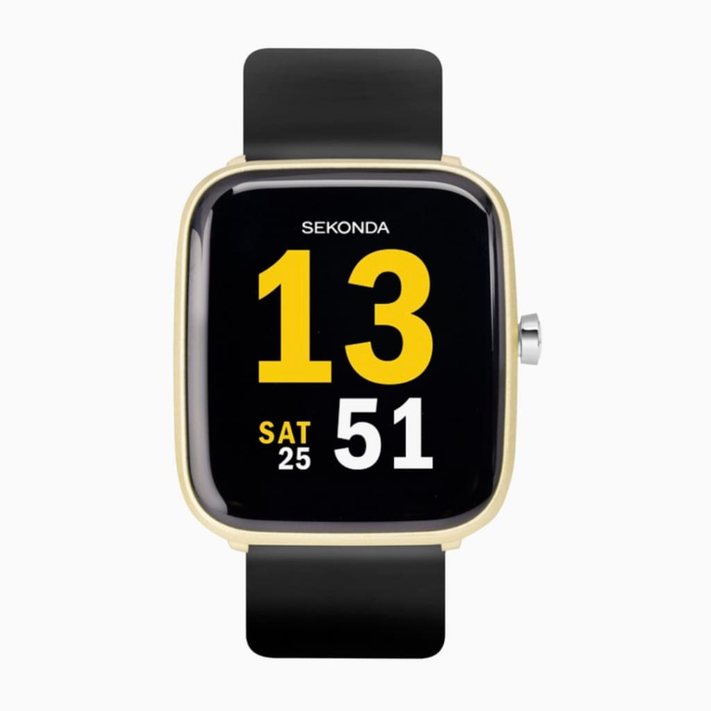 SMART Sekonda Motion Smart Watch | Gold Case & Black