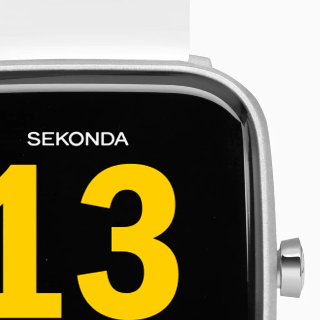 SMART Sekonda Motion Smart Watch | Silver Case & White