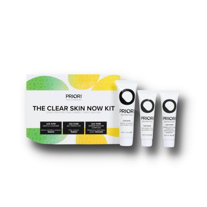 The Clear Skin Now Kit - ALL PRIORI SKIN CARE