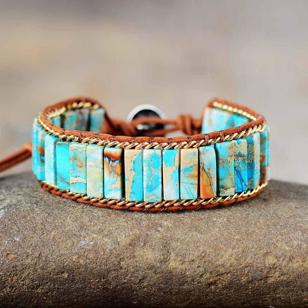 Turquoise Jasper Energy Bracelet - BRACELET Bracelets