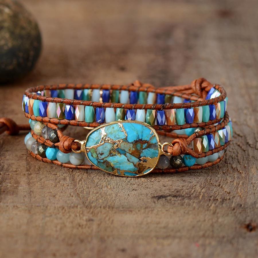 Turquoise Lioness Energy Bracelet - BRACELET Bracelets