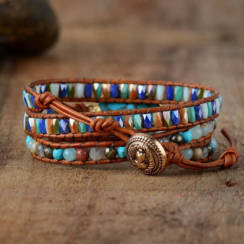 Turquoise Lioness Energy Bracelet - BRACELET Bracelets