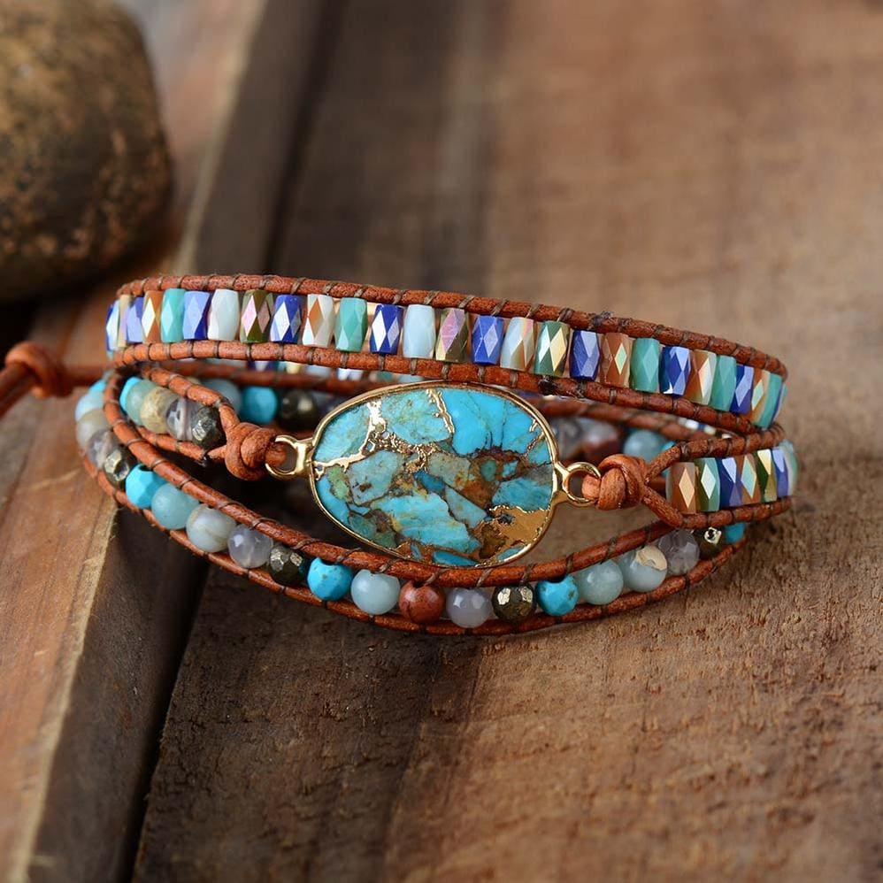 Turquoise Lioness Energy Bracelet - BRACELET Bracelets